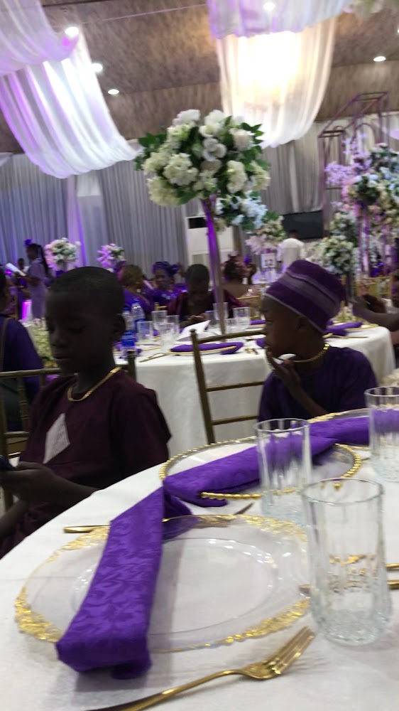 Classique Event Place interior - Lagos wedding hall